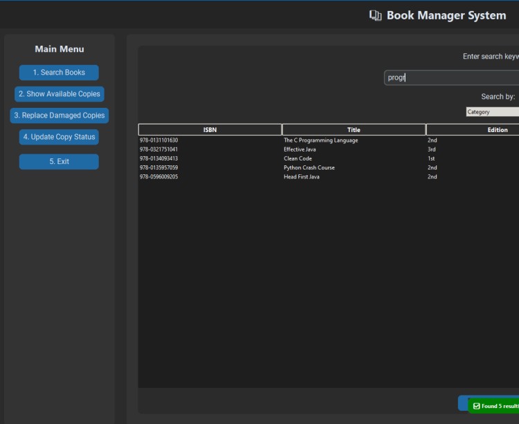 Oracle GUI
